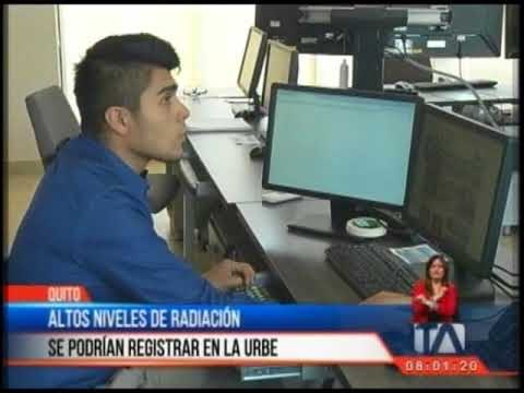 Altos niveles de radiación en Quito continúan