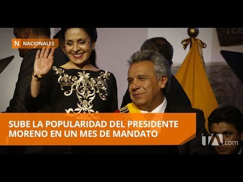 Cifras revelan reacciones frente a gestión de Moreno en primer mes