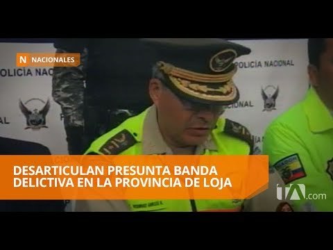 Policía desarticuló presunta banda dedicada al robo de casas - Teleamazonas