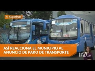 Municipio asegura que no admitirá presiones para llegar a acuerdos - Teleamazonas