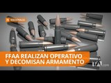 Decomisan armas de grueso calibre en Esmeraldas - Teleamazonas