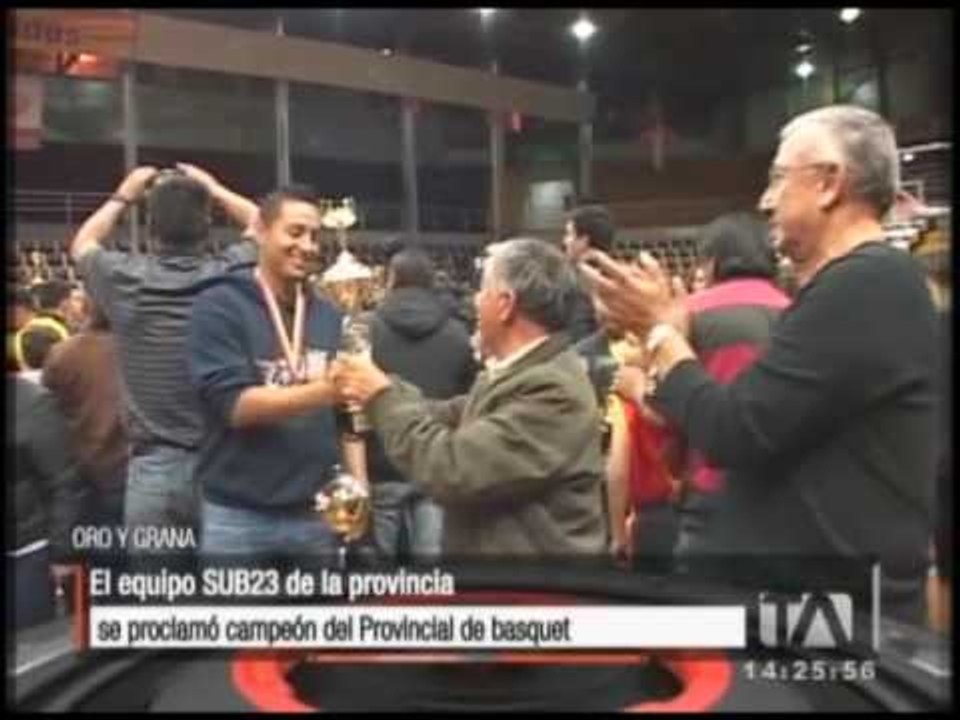 Oro y Grana se proclamó campeón del provincial de básquet