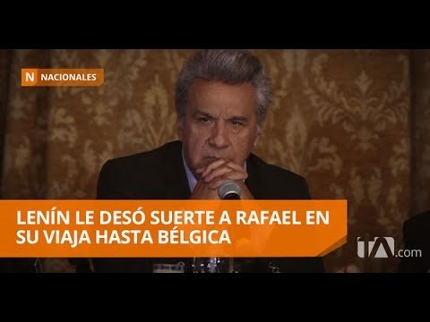 Simpatizantes y detractores llegaron hasta la Plaza Grande - Teleamazonas