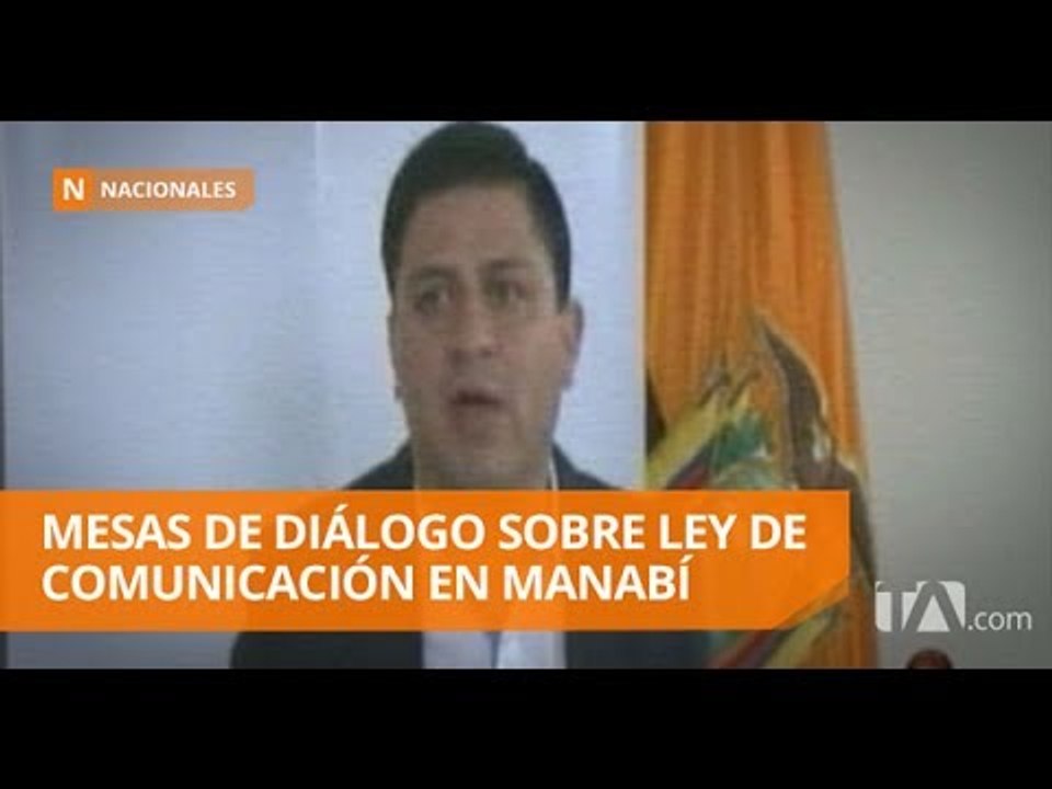 Secom desarrolló mesa de comunicación en Portoviejo - Teleamazonas