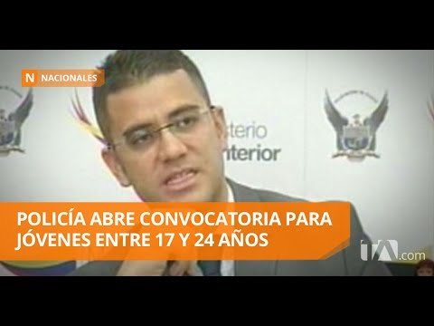 La Policía dispone de 2500 cupos para aspirantes - Teleamazonas