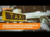 Taxistas informales protagonizan violentos enfrentamientos - Teleamazonas