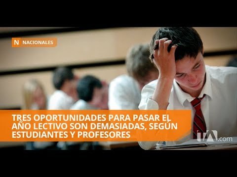 Estudiantes se preparan para rendir examen supletorio - Teleamazonas