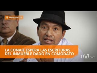 Carteras estatales se reúnen con el presidente de la Conaie - Teleamazonas