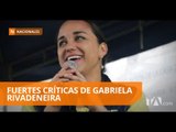 Gabriela Rivadeneira se refiere al nombramiento de Larenas - Teleamazonas