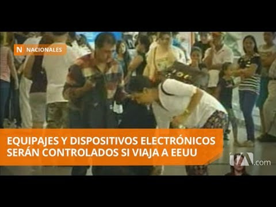 Rigurosos controles en vuelos a Estados Unidos - Teleamazonas