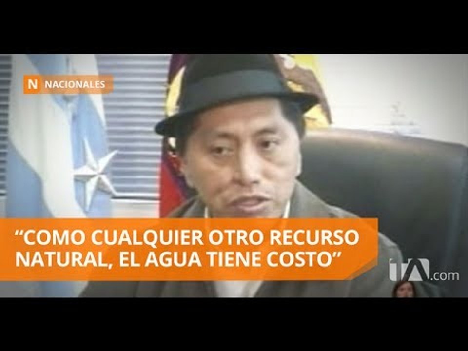 Senagua no descarta revisar rigurosas sanciones en Ley de Aguas - Teleamazonas