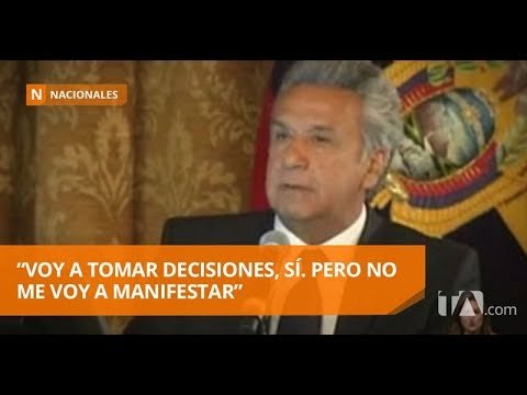 Lenín Moreno se refirió de manera breve a la situación de Jorge Glas - Teleamazonas