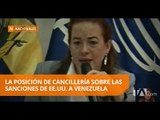 Canciller de Ecuador señala que en Venezuela hace falta conciliación interna  - Teleamazonas