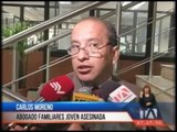 Familiares de adolescente asesinada rindieron testimonios en Fiscalía