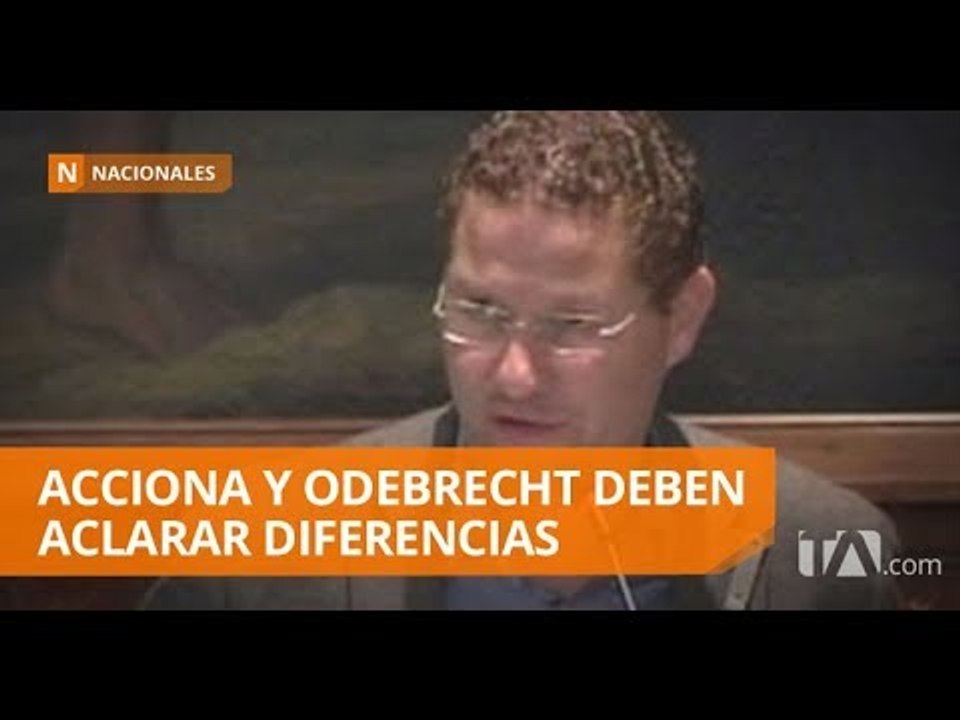 Concejo Municipal pide resolver diferencias entre Acciona y Odebrecht - Teleamazonas