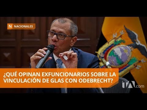 Rodós y herrería opinan que vinculación de Glas es tardía - Teleamazonas