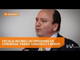 Chiriboga, Pareja Yanuzzelli y Bravo comparecieron en la Fiscalía  - Teleamazonas