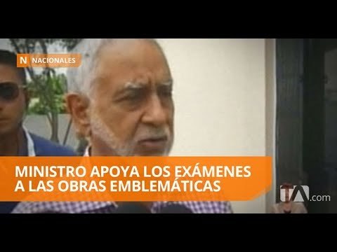 Ministro está de acuerdo con exámenes a obras estatales - Teleamazonas