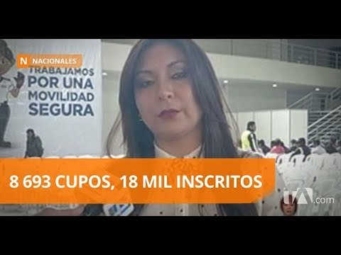 18 mil inscripciones se recibieron para acceder a un cupos de taxi - Teleamazonas