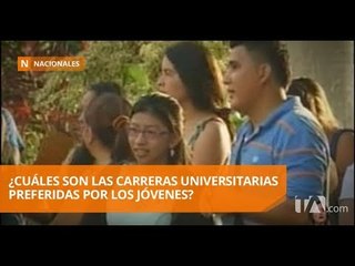 Descargar video: Bachilleres optan por carreras universitarias tradicionales - Teleamazonas