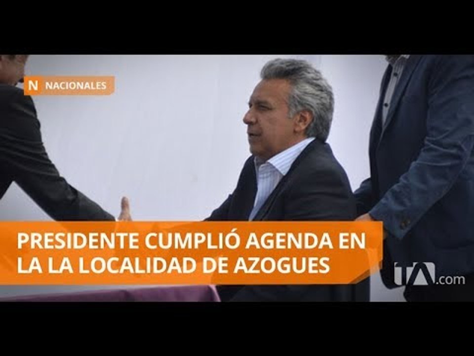 Presidente Moreno visitó Universidad Nacional de Educación - Teleamazonas