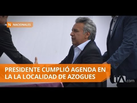 Presidente Moreno visitó Universidad Nacional de Educación - Teleamazonas