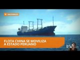Flota que pescaba en Galápagos se moviliza hacia Perú - Teleamazonas