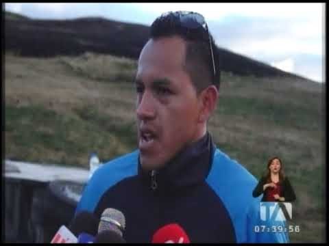 Más de 30 venezolanos resultaron heridos en volcamiento de un bus en Chimborazo