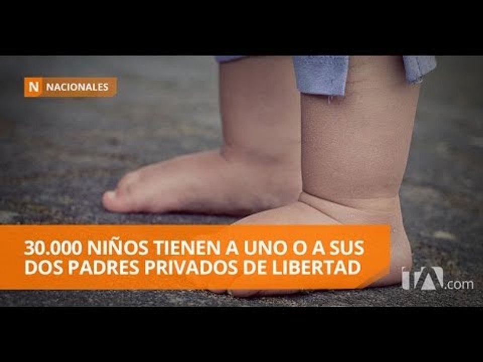 Dramáticas cifras de niños con padres recluidos en cárceles - Teleamazonas
