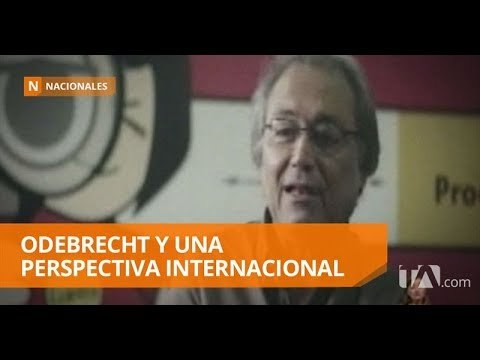Albán: Odebrecht ha puesto a prueba a organismos de justicia - Teleamazonas