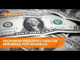 Asamblea Nacional probó la proforma presupuestaria  - Teleamazonas