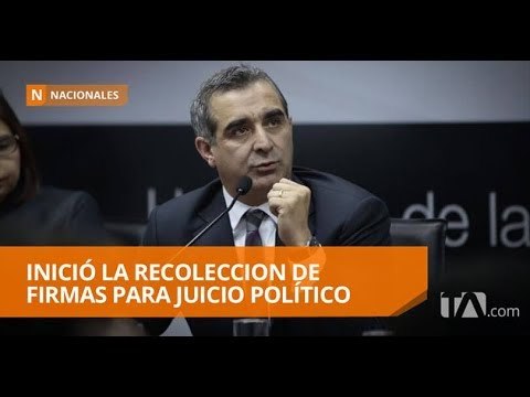 Asamblea Nacional recoge firmas para enjuiciar a Gustavo Jalkh - Teleamazonas