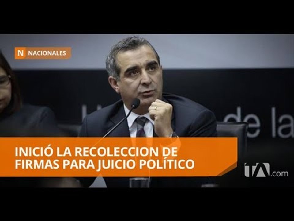 Asamblea Nacional recoge firmas para enjuiciar a Gustavo Jalkh - Teleamazonas