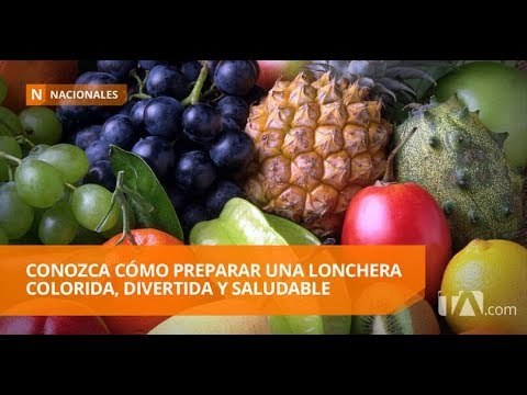 Regreso a clases: ¿cómo lograr una lonchera nutritiva? - Teleamazonas