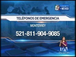 Terremoto México: Hasta el momento se descarta que haya ecuatorianos entre las víctimas