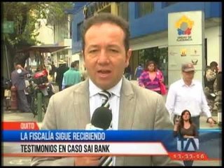 La Fiscalía sigue recibiendo testimonios en caso Sai Bank
