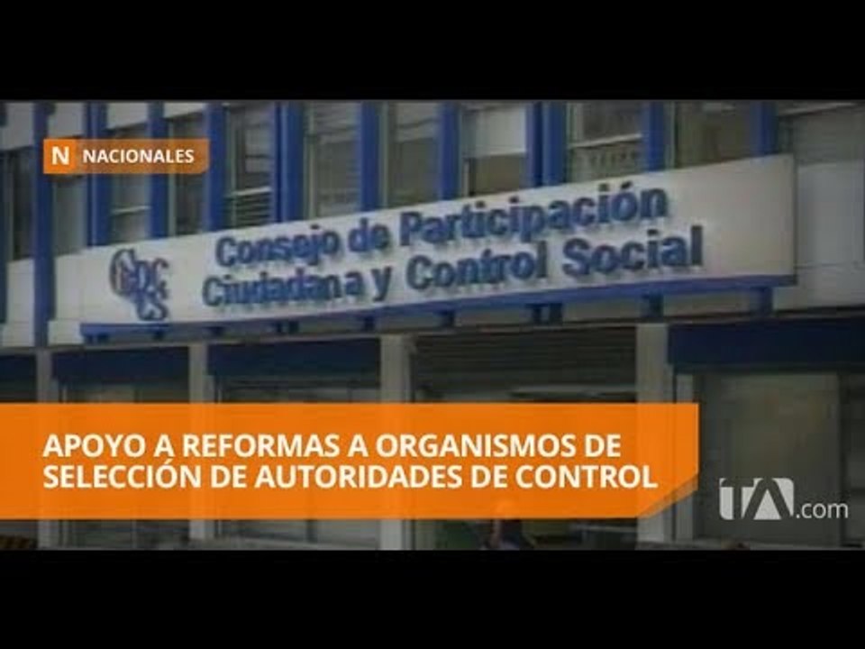 Organizaciones sociales se pronuncian a favor de reformas - Teleamazonas