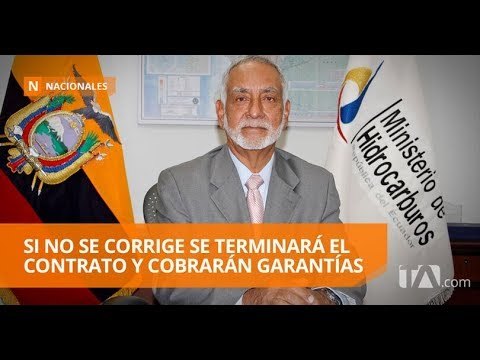 Ministerio de Hidrocarburos llama a Odebrecht a corregir poliducto Pascuales-Cuenca - Teleamazonas