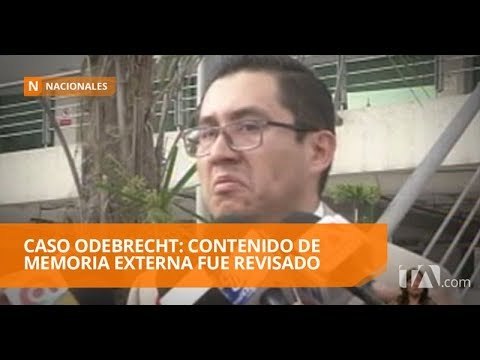 Extraen información de memoria externa del caso Odebrecht - Teleamazonas