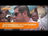 Ministro de Trabajo analiza la situación de funcionarios de la Vicepresidencia - Teleamazonas