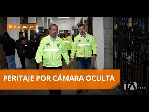 Fiscalía realizó peritaje en Carondelet - Teleamazonas