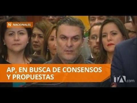 AP busca consensos para consulta popular - Teleamazonas