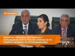 Petroamazonas realizó la apertura de 15 campos menores - Teleamazonas