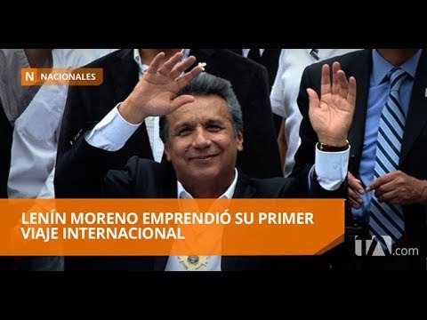 Lenín Moreno viajó a Nueva York - Teleamazonas