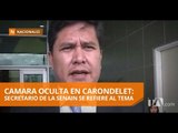 Senain no conocía de la colocación de la cámara oculta en el despacho presidencial - Teleamazonas