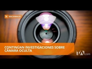Fiscalía señala que cámara en el despacho presidencial estaba desconectada - Teleamazonas