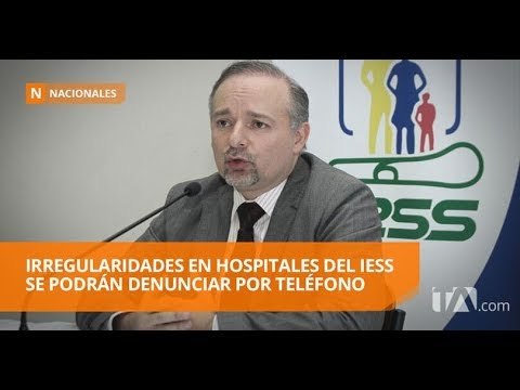 Usuarios del IESS podrán denunciar falta de medicamentos - Teleamazonas