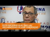 Jorge Glas reacciona a declaraciones de delator de Odebrecht - Teleamazonas