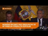 Tres preguntas de AP fueron aceptadas por Moreno para la consulta popular - Teleamazonas