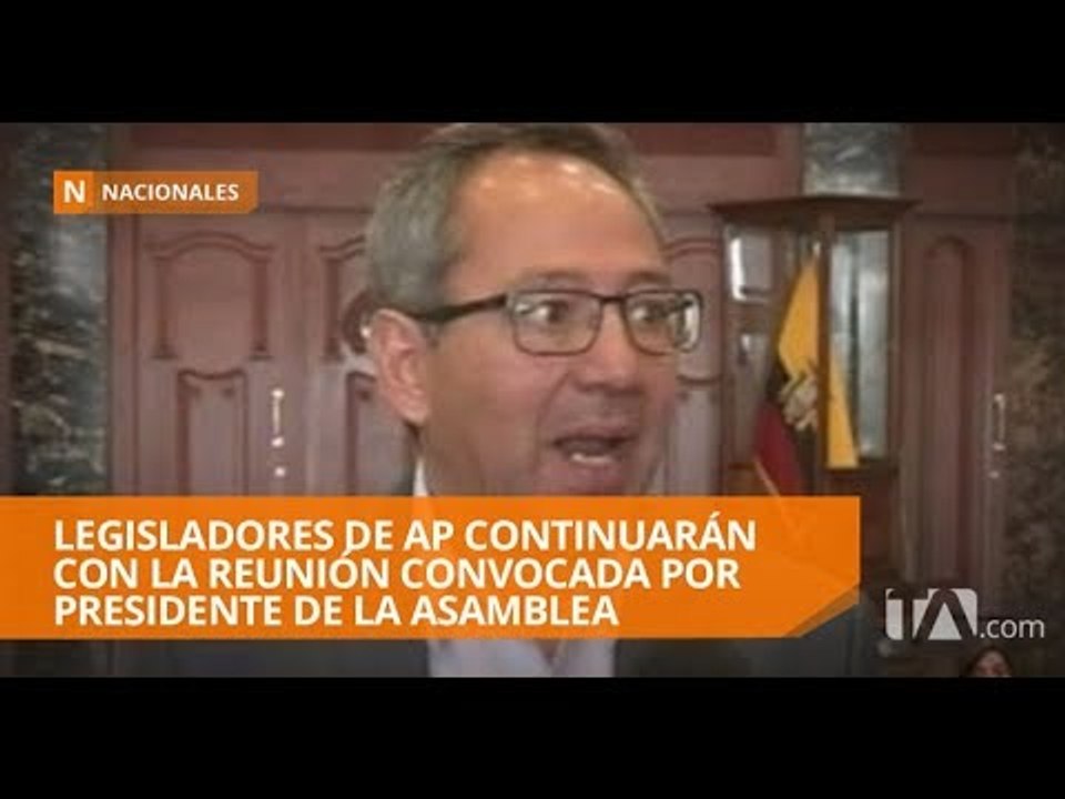 Reunión del bloque legislativo de Alianza PAIS seguirá en la tarde - Teleamazonas